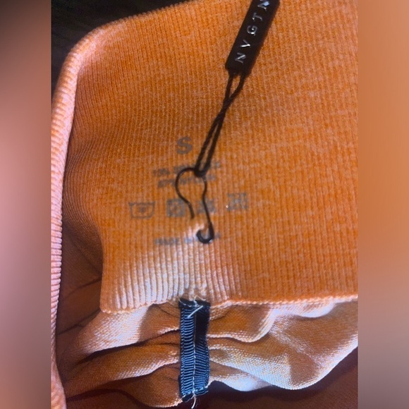 NWT NVGTN orange bike shorts - Picture 3 of 3